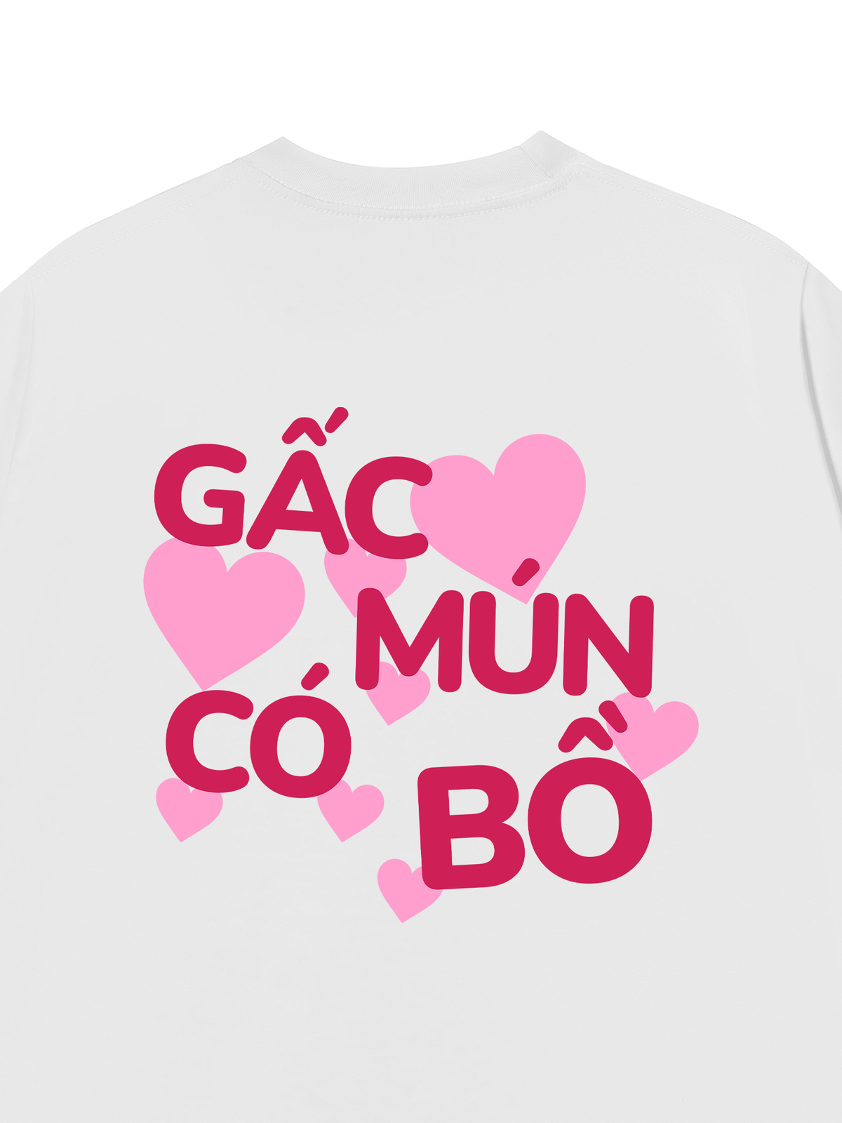 Áo Thun Relaxed Fit Gấc Mún Có Bồ