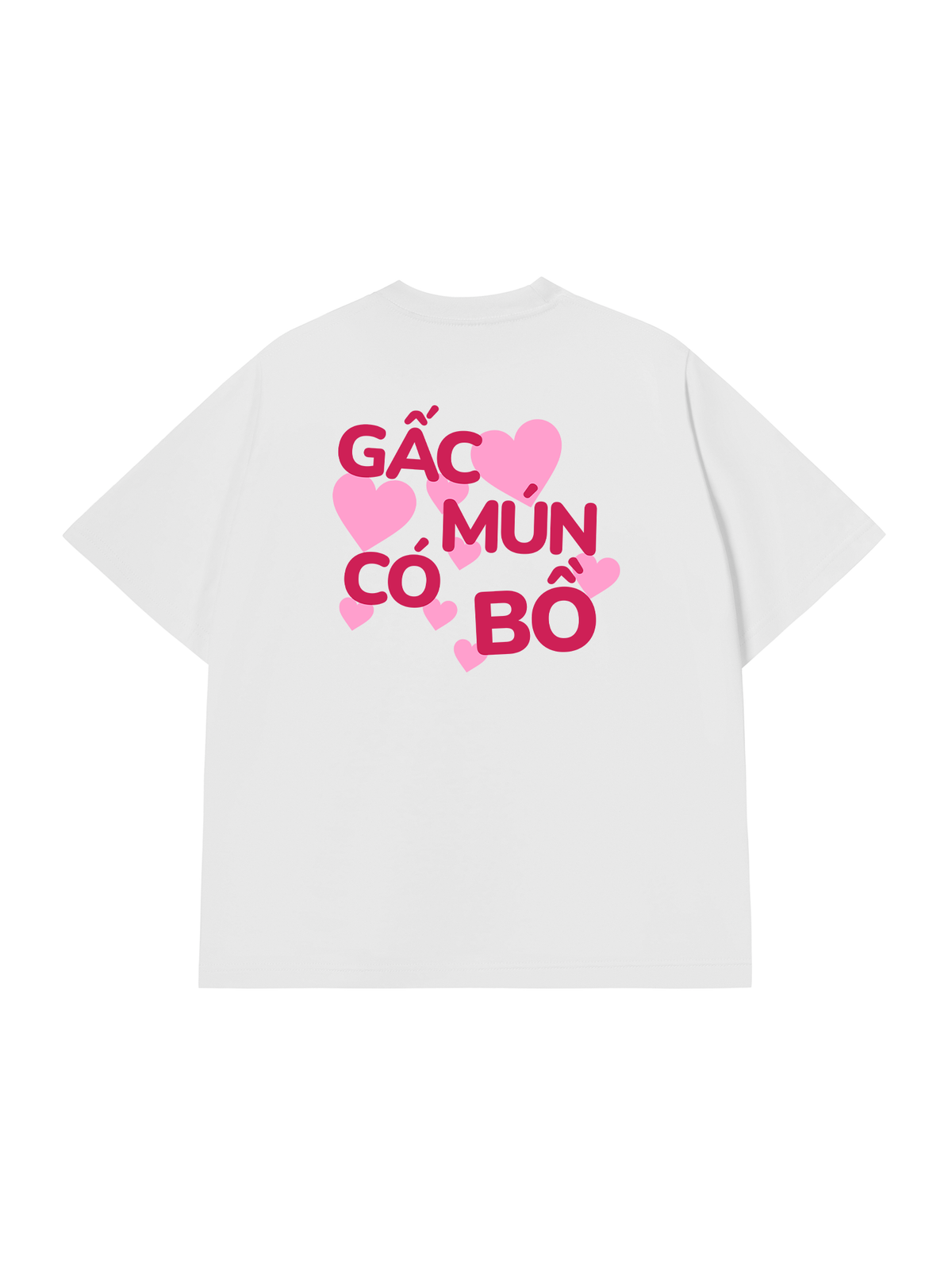 Áo Thun Relaxed Fit Gấc Mún Có Bồ