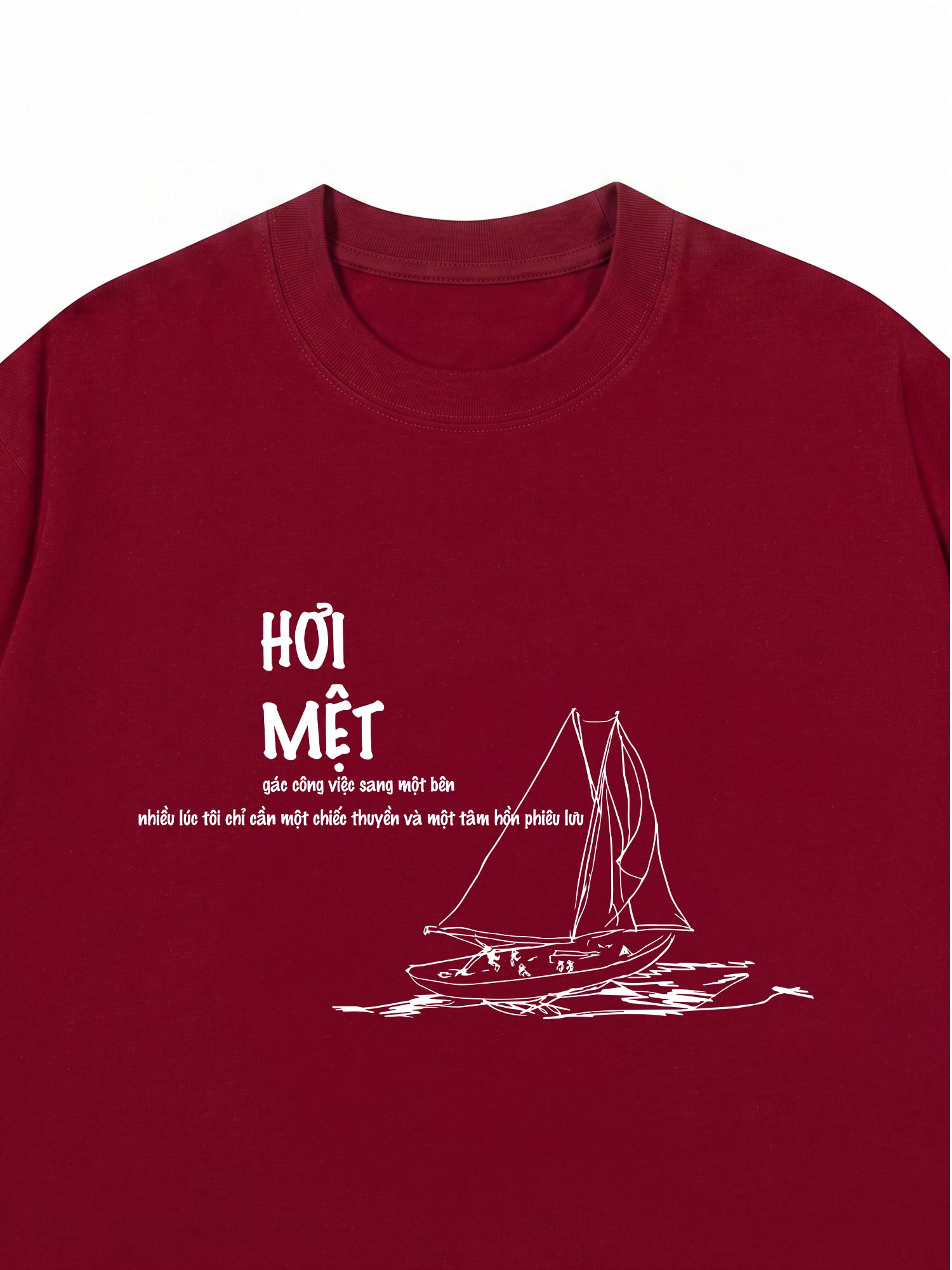 Áo Thun Relaxed Fit Gác Công Việc