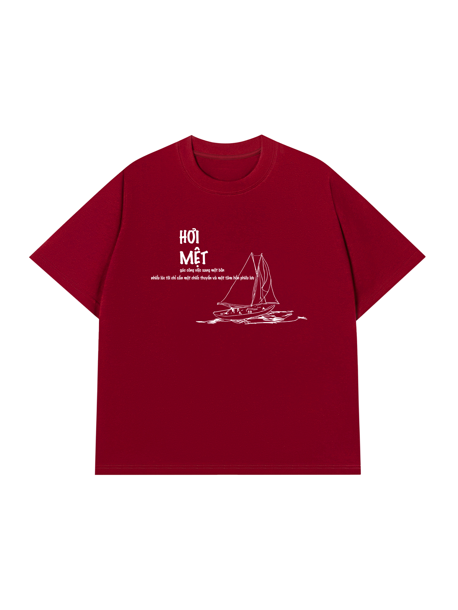 Áo Thun Relaxed Fit Gác Công Việc