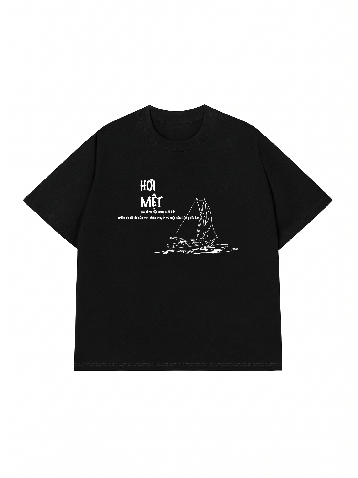 Áo Thun Relaxed Fit Gác Công Việc