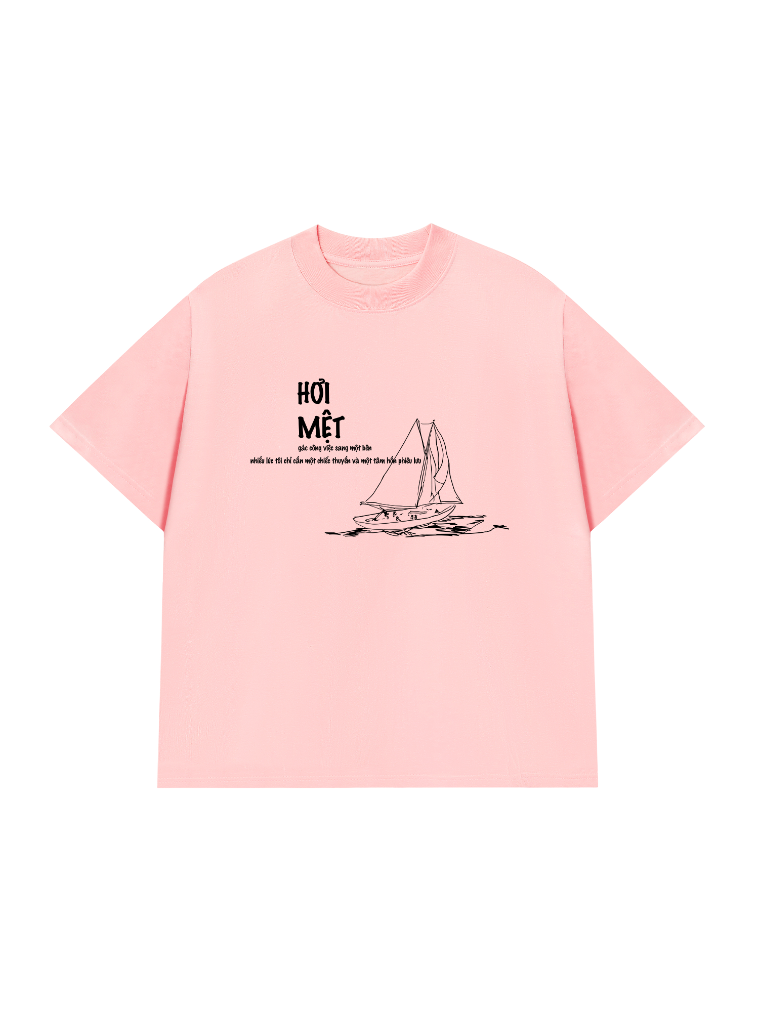 Áo Thun Relaxed Fit Gác Công Việc