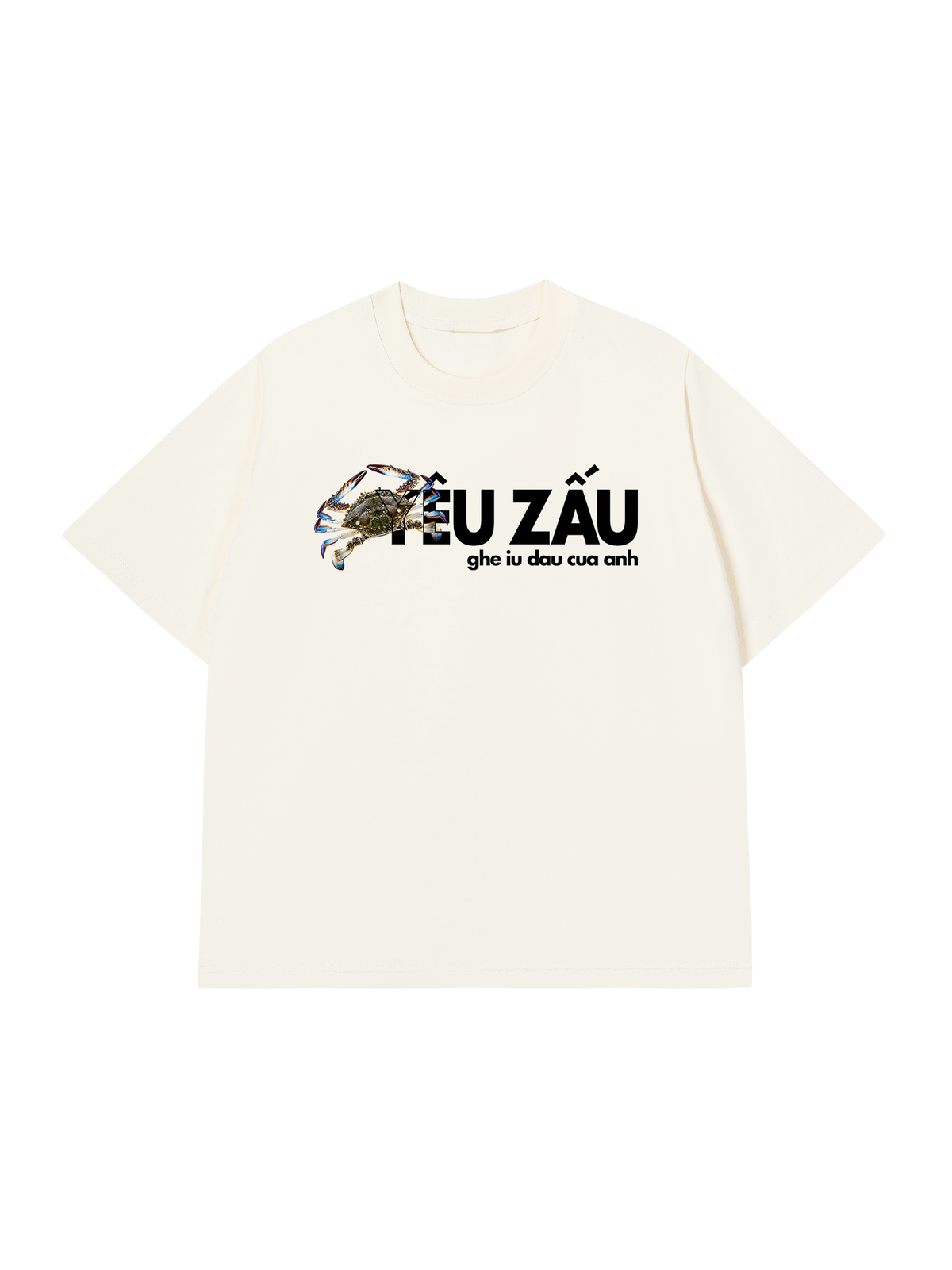 Áo Thun Relaxed Fit Ghe Iu Dau Cua Anh