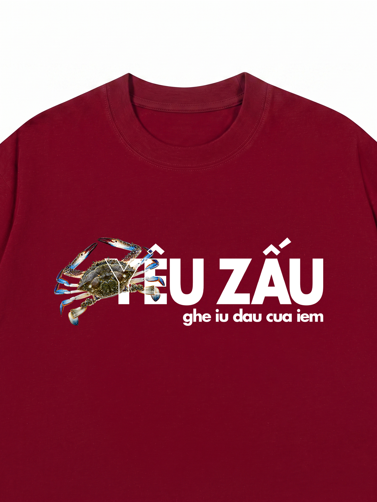 Áo Thun Relaxed Fit Ghe Iu Dau Cua Iem