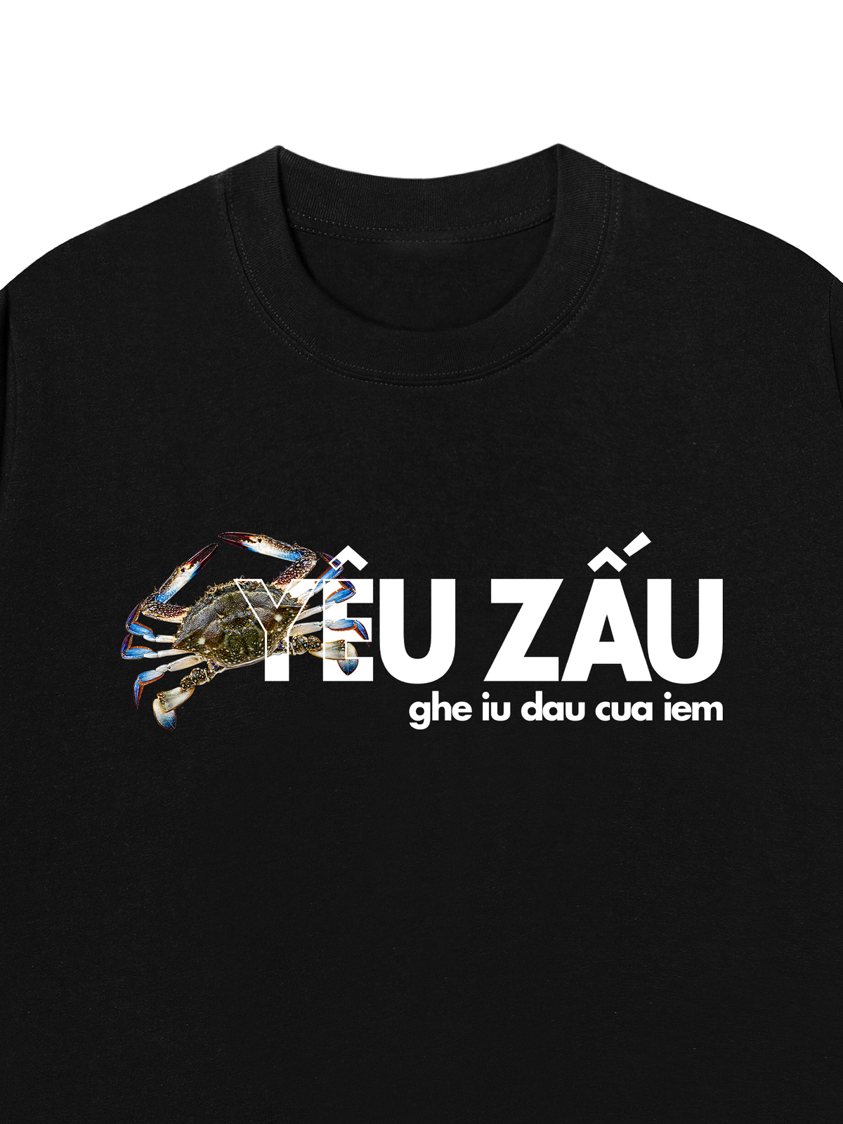 Áo Thun Relaxed Fit Ghe Iu Dau Cua Iem
