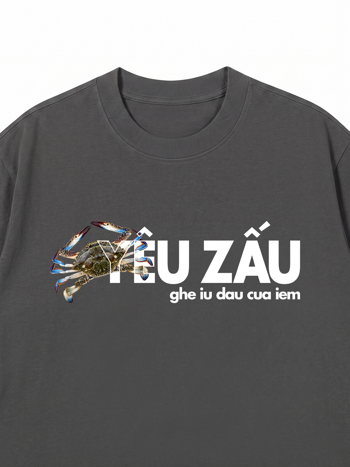 Áo Thun Relaxed Fit Ghe Iu Dau Cua Iem