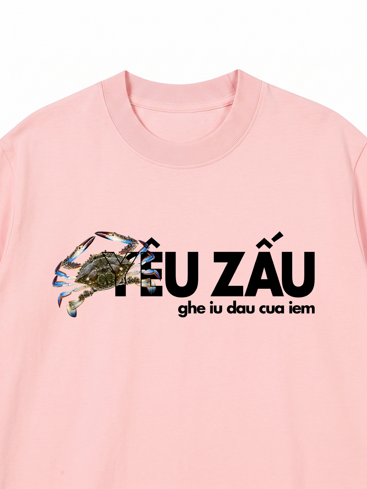 Áo Thun Relaxed Fit Ghe Iu Dau Cua Iem