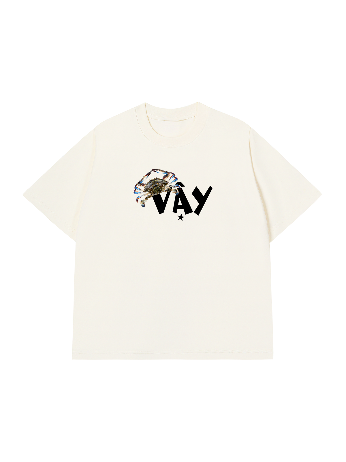 Áo Thun Relaxed Fit Ghe Vay Sao