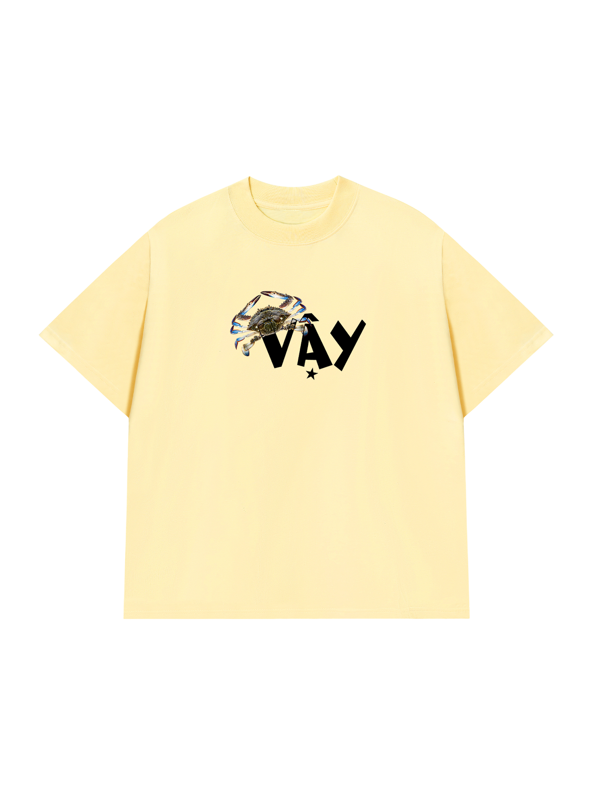 Áo Thun Relaxed Fit Ghe Vay Sao