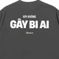 Áo Thun Relaxed Fit Gây Bi Ai