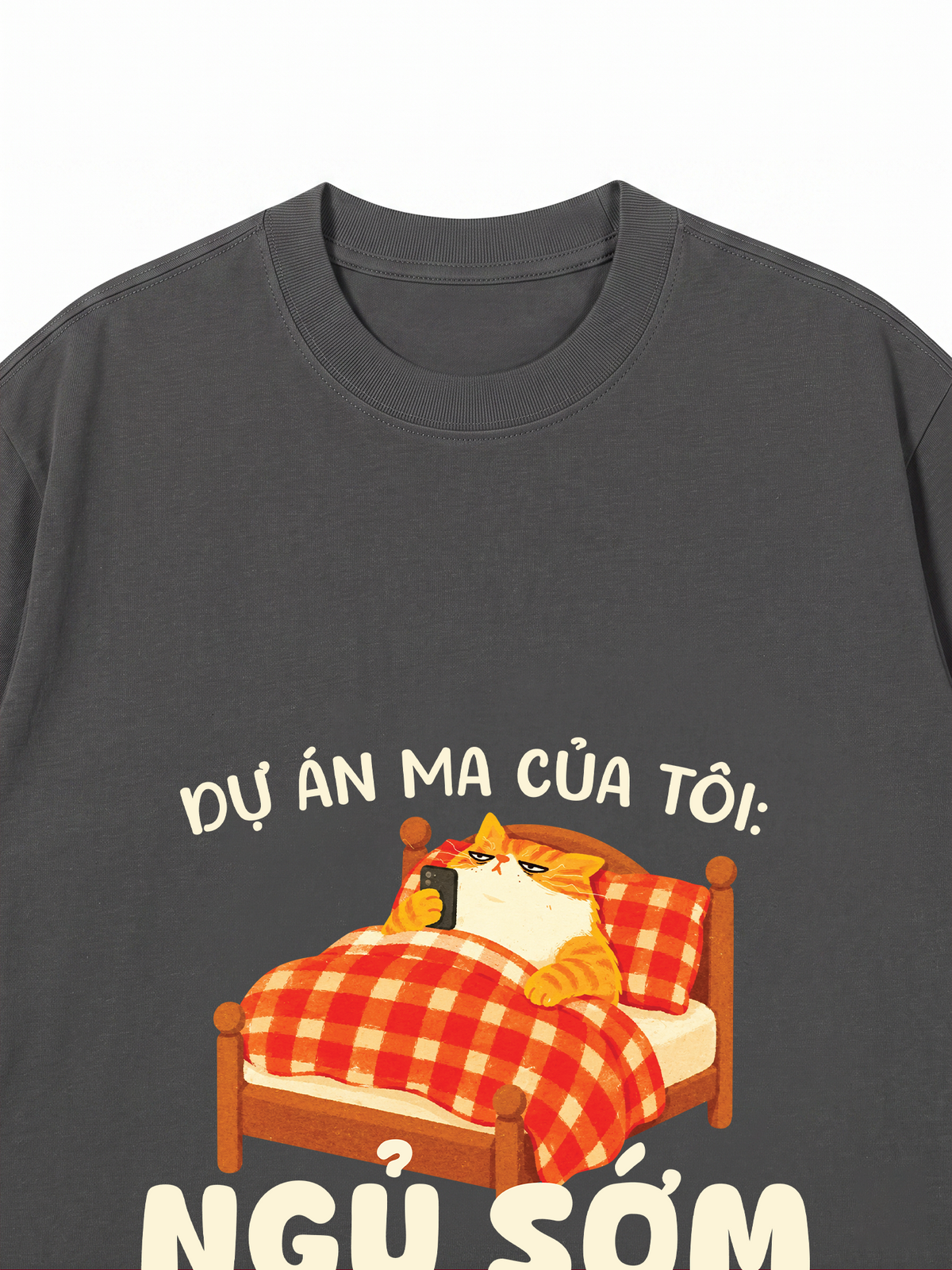 Áo Thun Relaxed Fit Dự Án Ma Của Tôi Ngủ Sớm