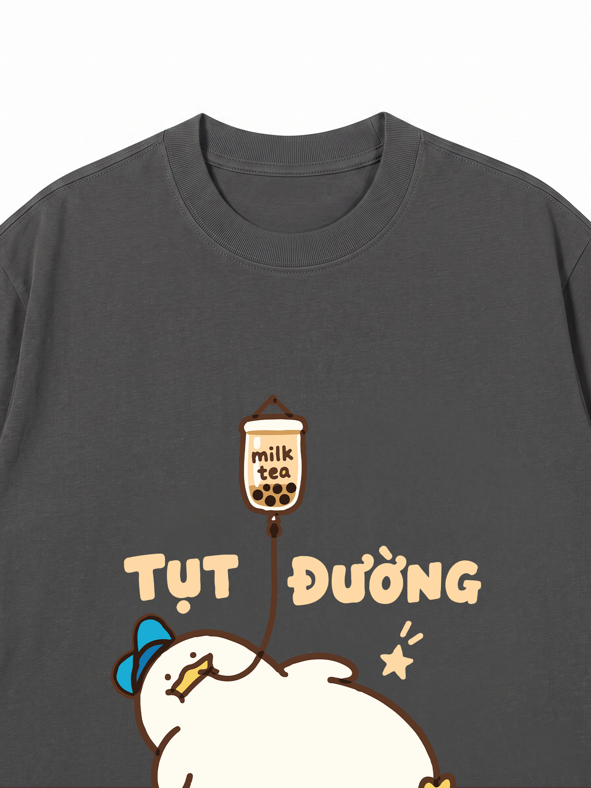 Áo Thun Relaxed Fit Tụt Đường