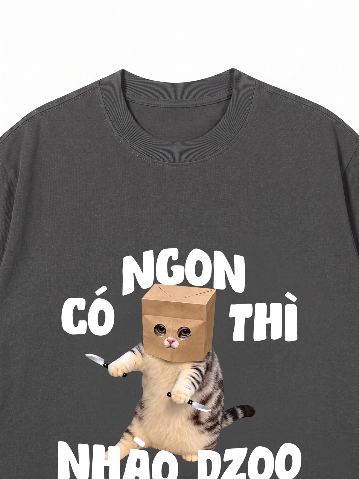 Áo Thun Relaxed Fit Có Ngon Thì Nhào Dzoo