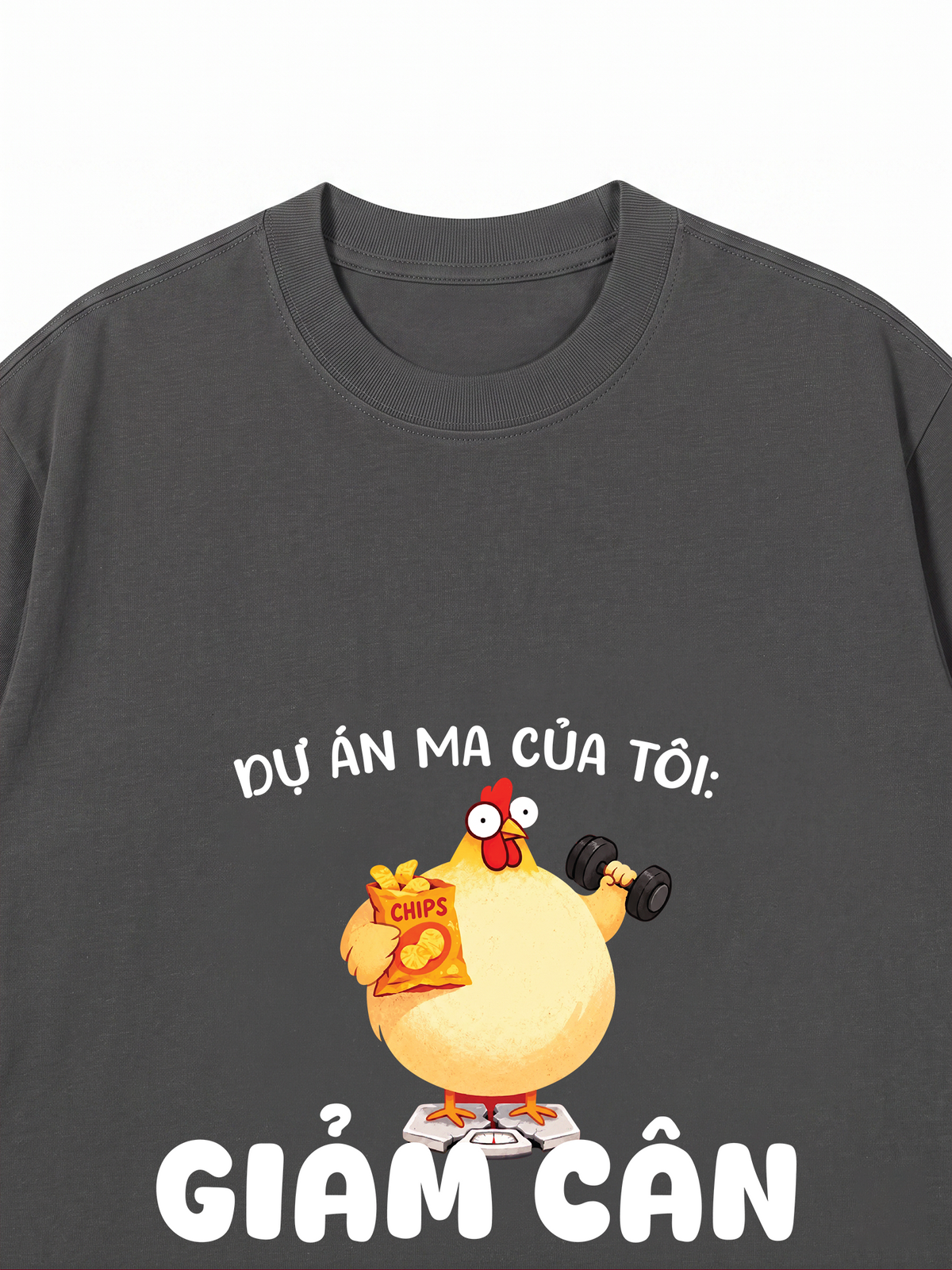 Áo Thun Relaxed Fit Dự Án Ma Của Tôi Giảm Cân