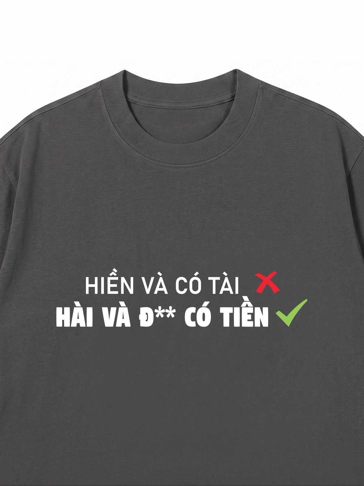 Áo Thun Relaxed Fit Hiền Và Có Tài