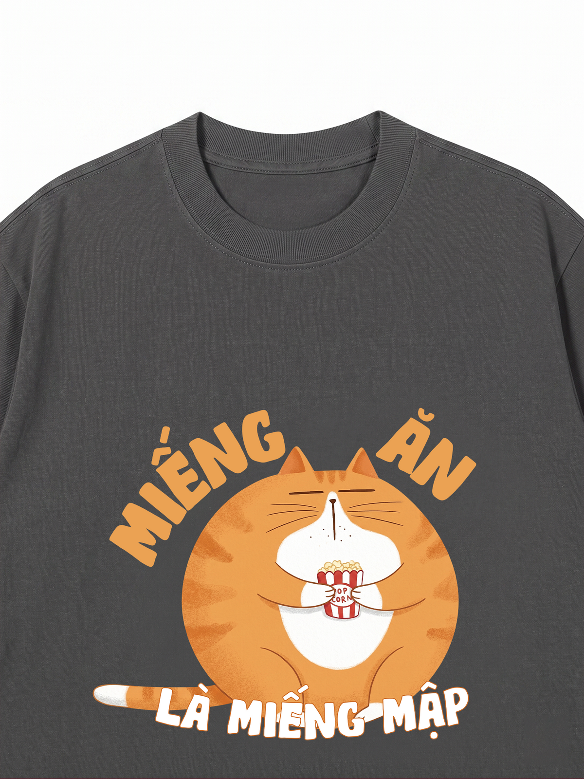 Áo Thun Relaxed Fit Miếng Ăn Là Miếng Mập