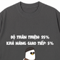 Áo Thun Relaxed Fit Độ Thân Thiện 95%
