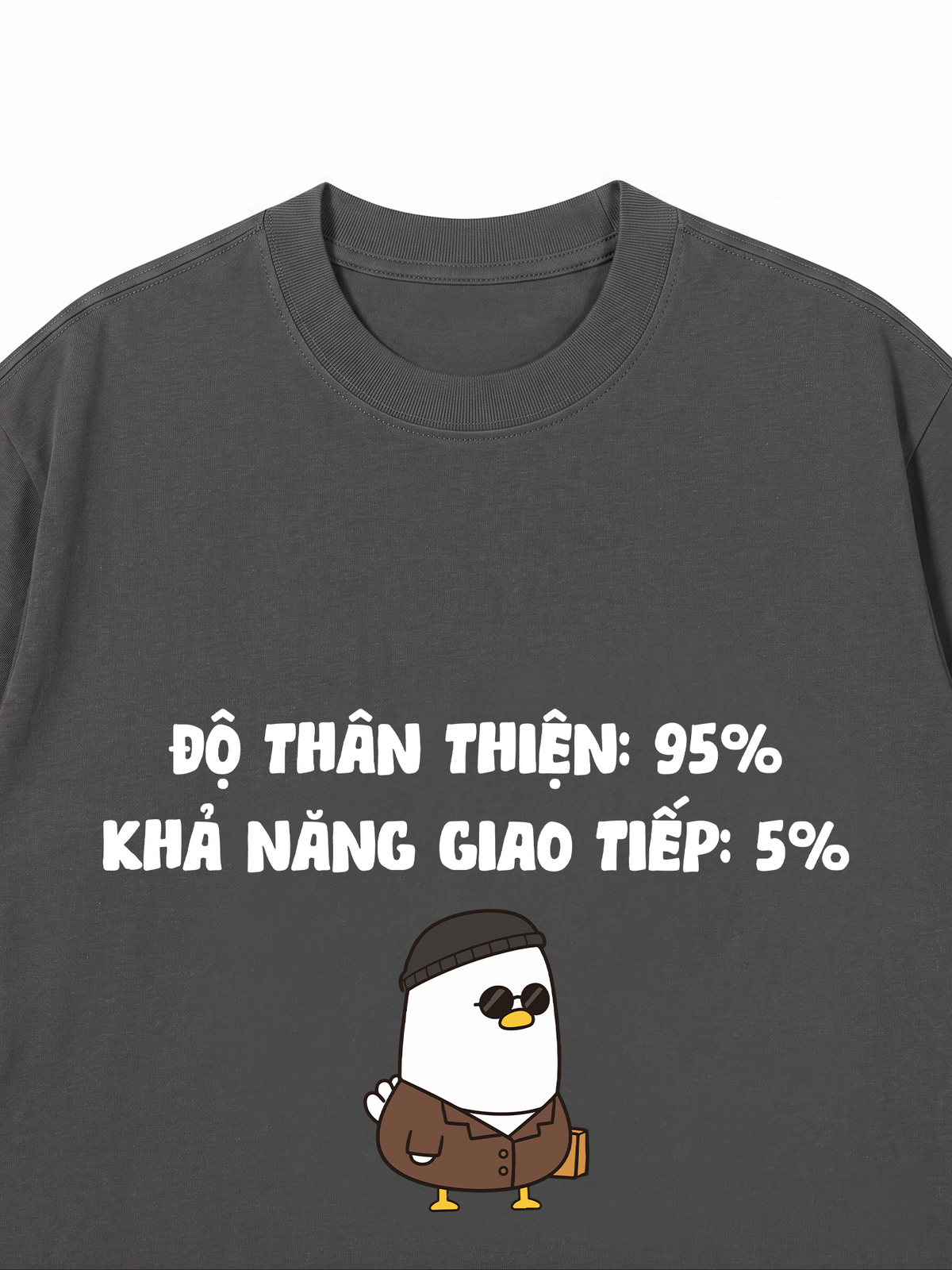 Áo Thun Relaxed Fit Độ Thân Thiện 95%