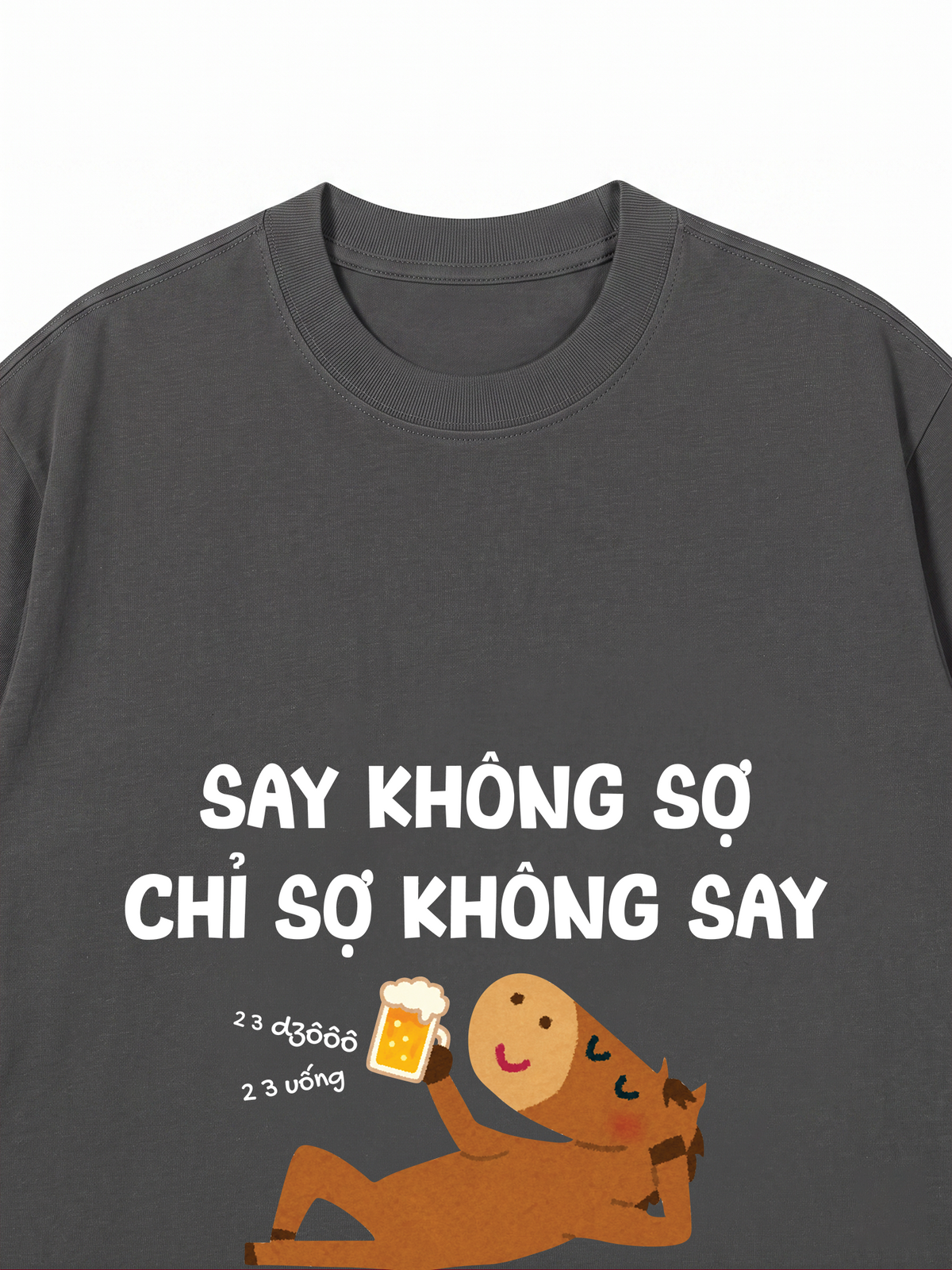 Áo Thun Relaxed Fit Say Không Sợ