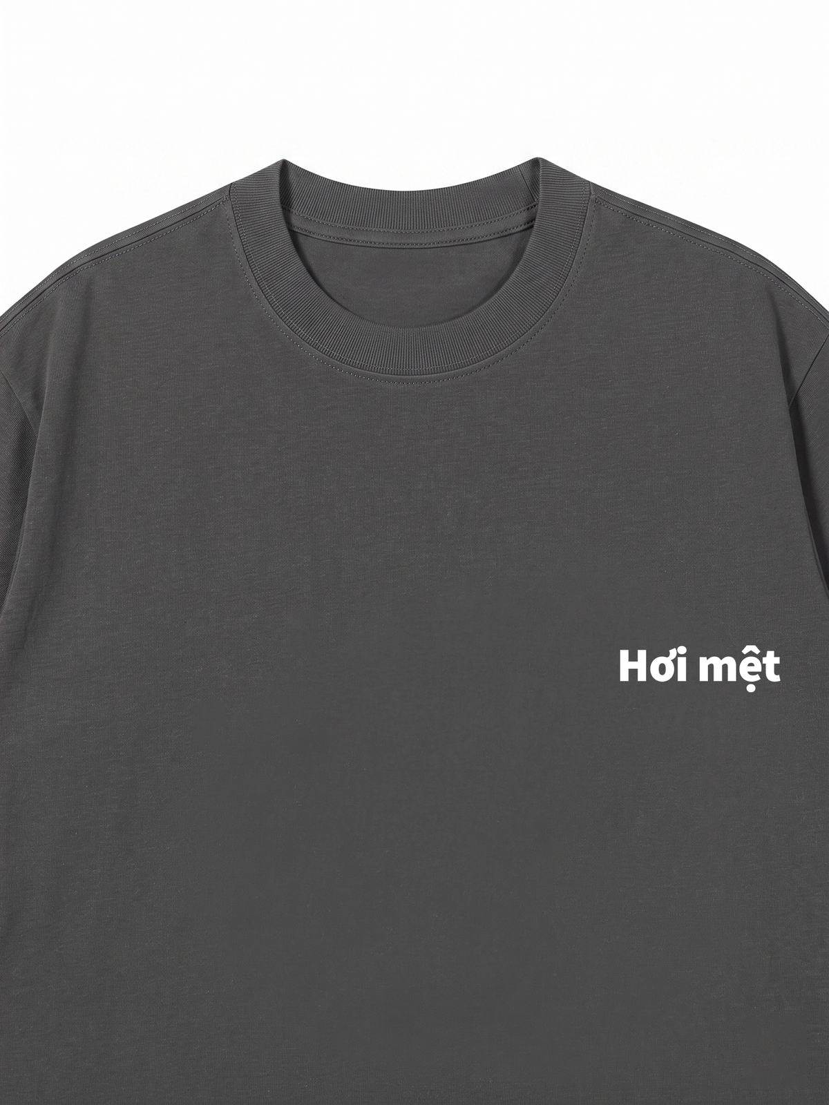 Áo Thun Relaxed Fit Đừng Lên Cân Nữa