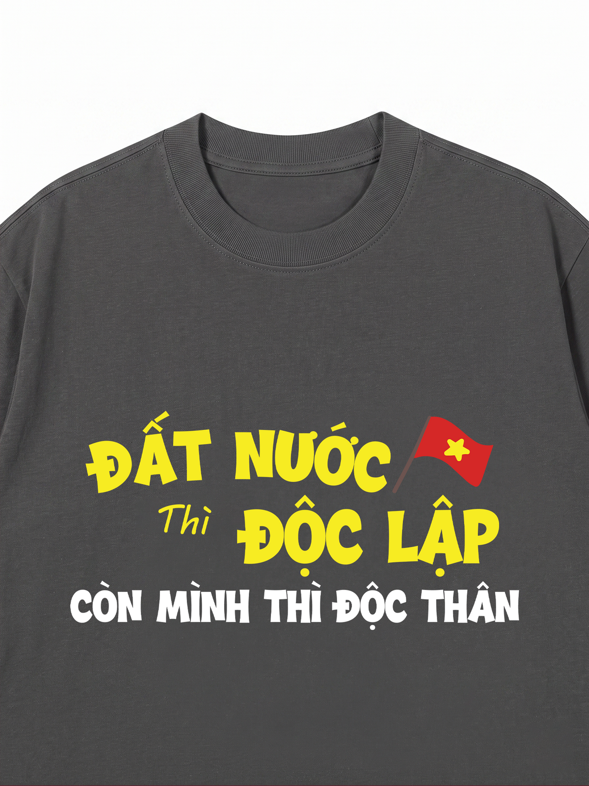Áo Thun Relaxed Fit Đất Nước Thì Độc Lập