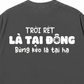 Áo Thun Relaxed Fit Trời Rét Là Tại Đông