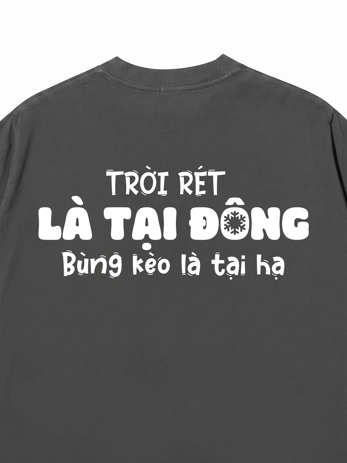 Áo Thun Relaxed Fit Trời Rét Là Tại Đông