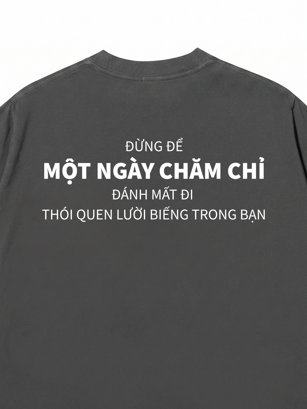 Áo Thun Relaxed Fit Đừng Để Một Ngày Chăm Chỉ