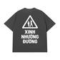 Áo Thun Relaxed Fit Xinh Nhường Đường