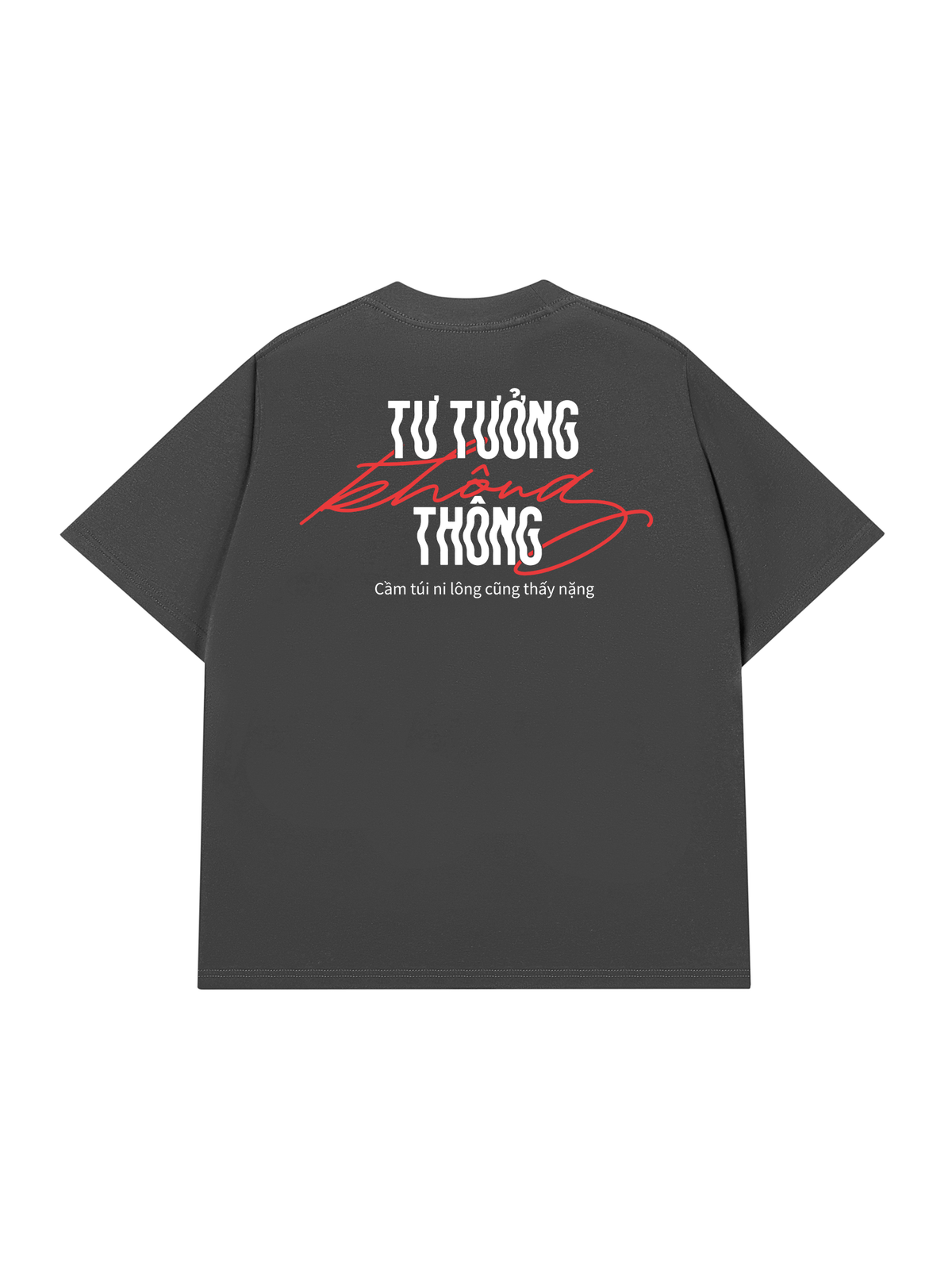 Áo Thun Relaxed Fit Tư Tưởng Không Thông