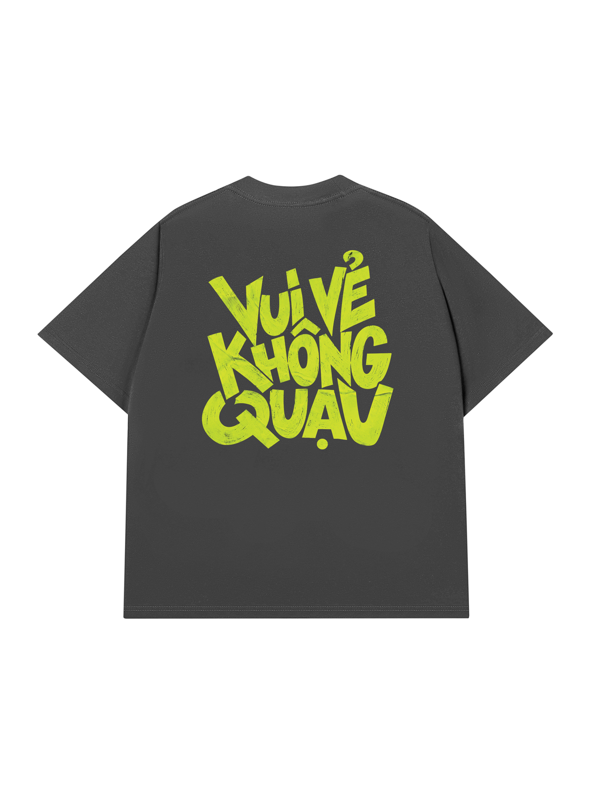 Áo Thun Relaxed Fit Vui Vẻ Không Quạu