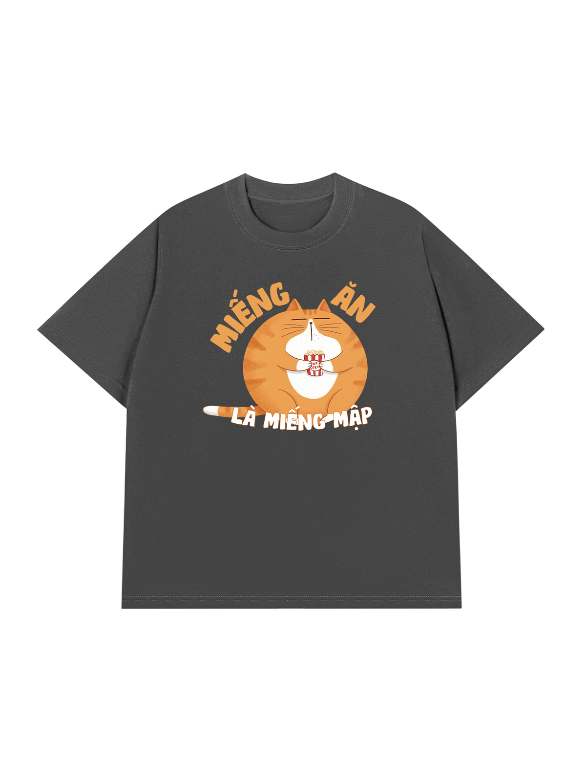 Áo Thun Relaxed Fit Miếng Ăn Là Miếng Mập