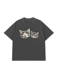 Áo Thun Relaxed Fit Meow