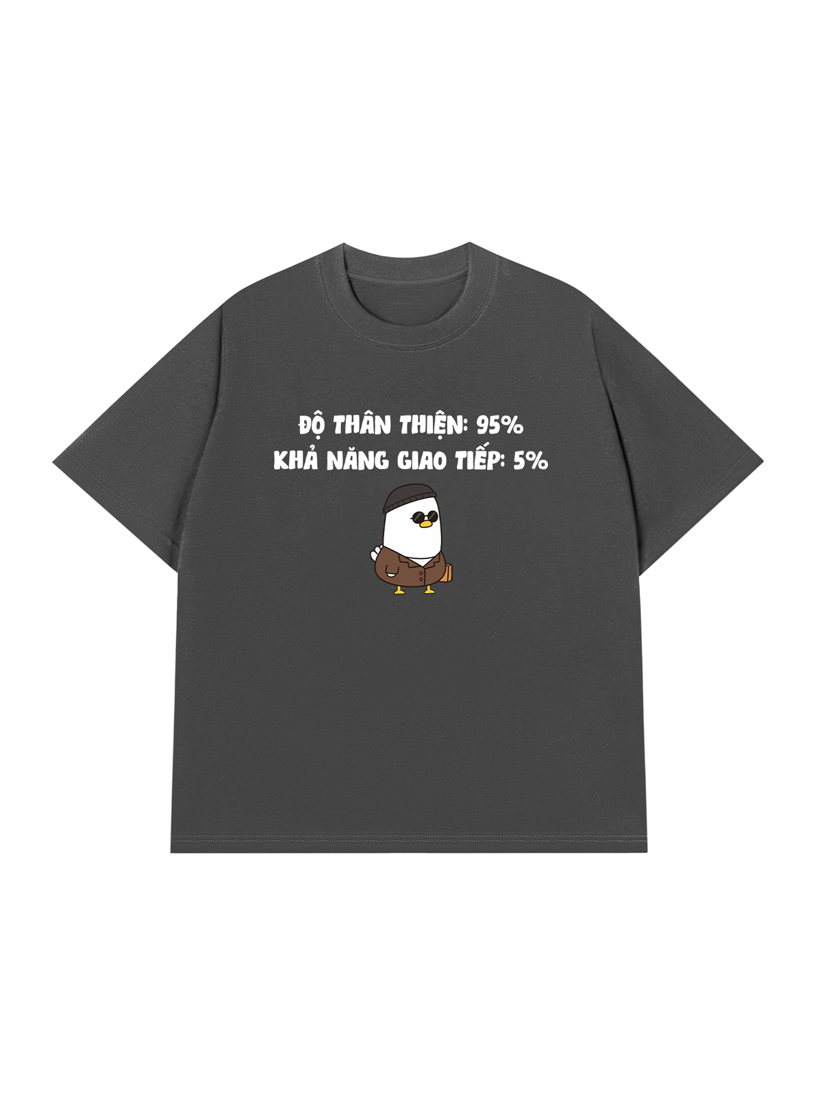 Áo Thun Relaxed Fit Độ Thân Thiện 95%