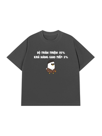 Áo Thun Relaxed Fit Độ Thân Thiện 95%