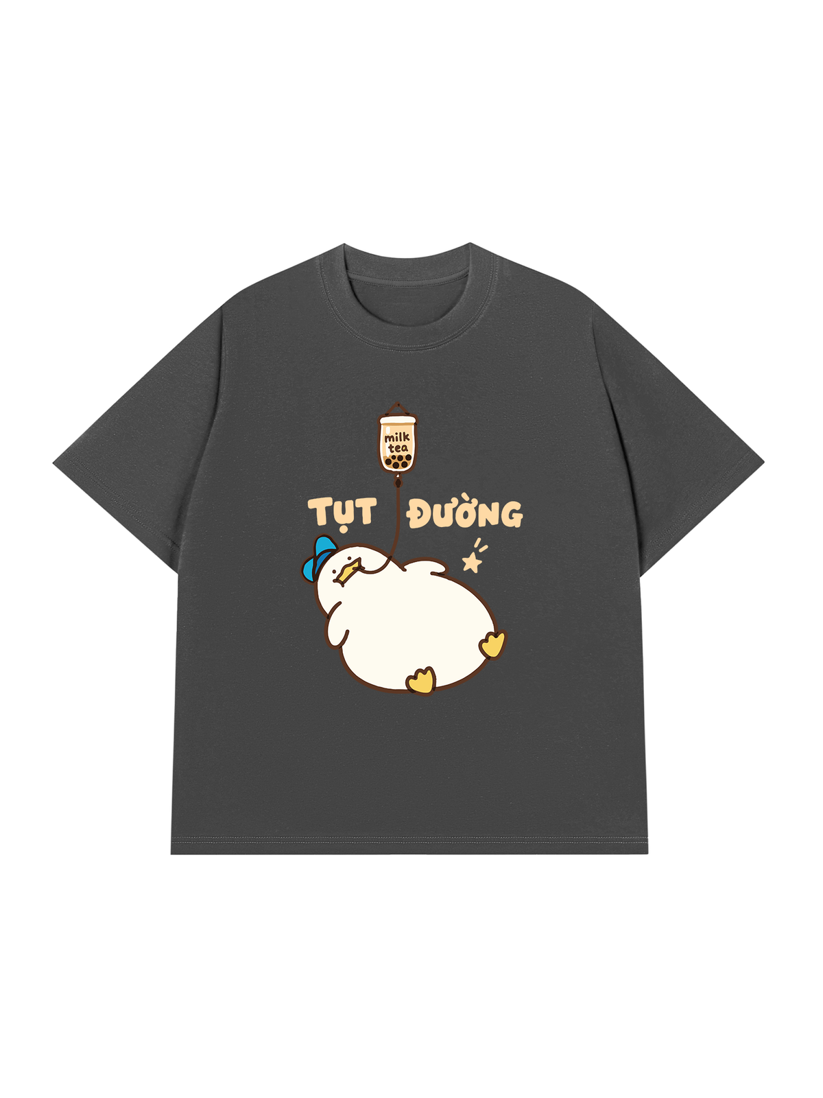 Áo Thun Relaxed Fit Tụt Đường