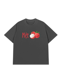Áo Thun Relaxed Fit Mệt Vải