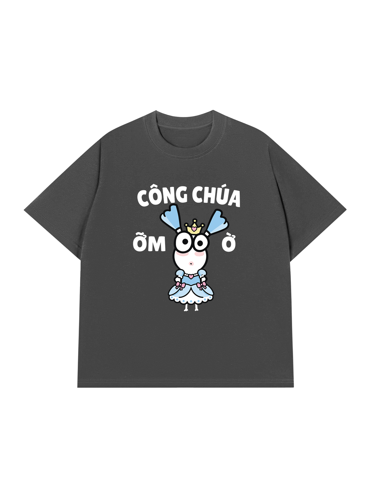 Áo Thun Relaxed Fit Công Chúa Ỡm Ờ