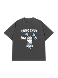 Áo Thun Relaxed Fit Công Chúa Ỡm Ờ