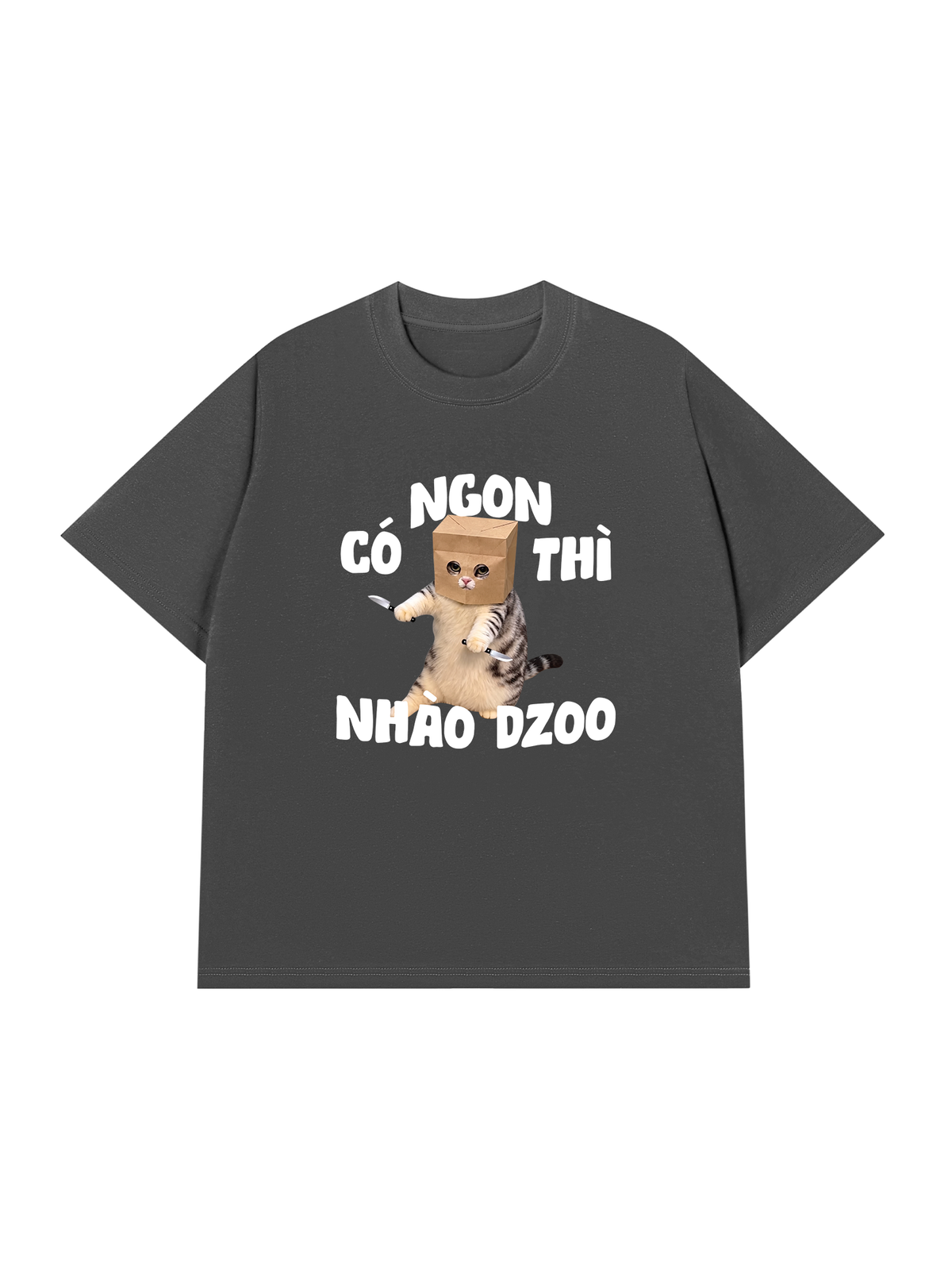Áo Thun Relaxed Fit Có Ngon Thì Nhào Dzoo