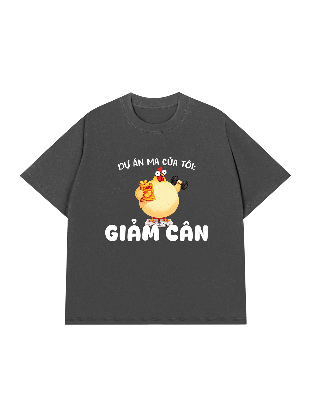 Áo Thun Relaxed Fit Dự Án Ma Của Tôi Giảm Cân