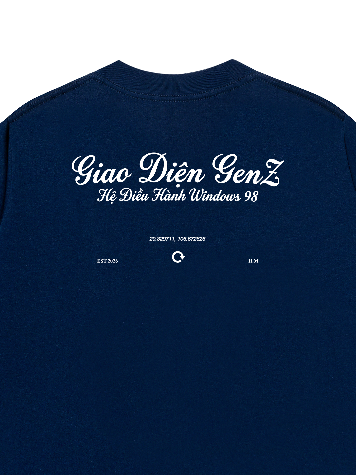 Áo Thun Relaxed Fit Giao Diện GenZ