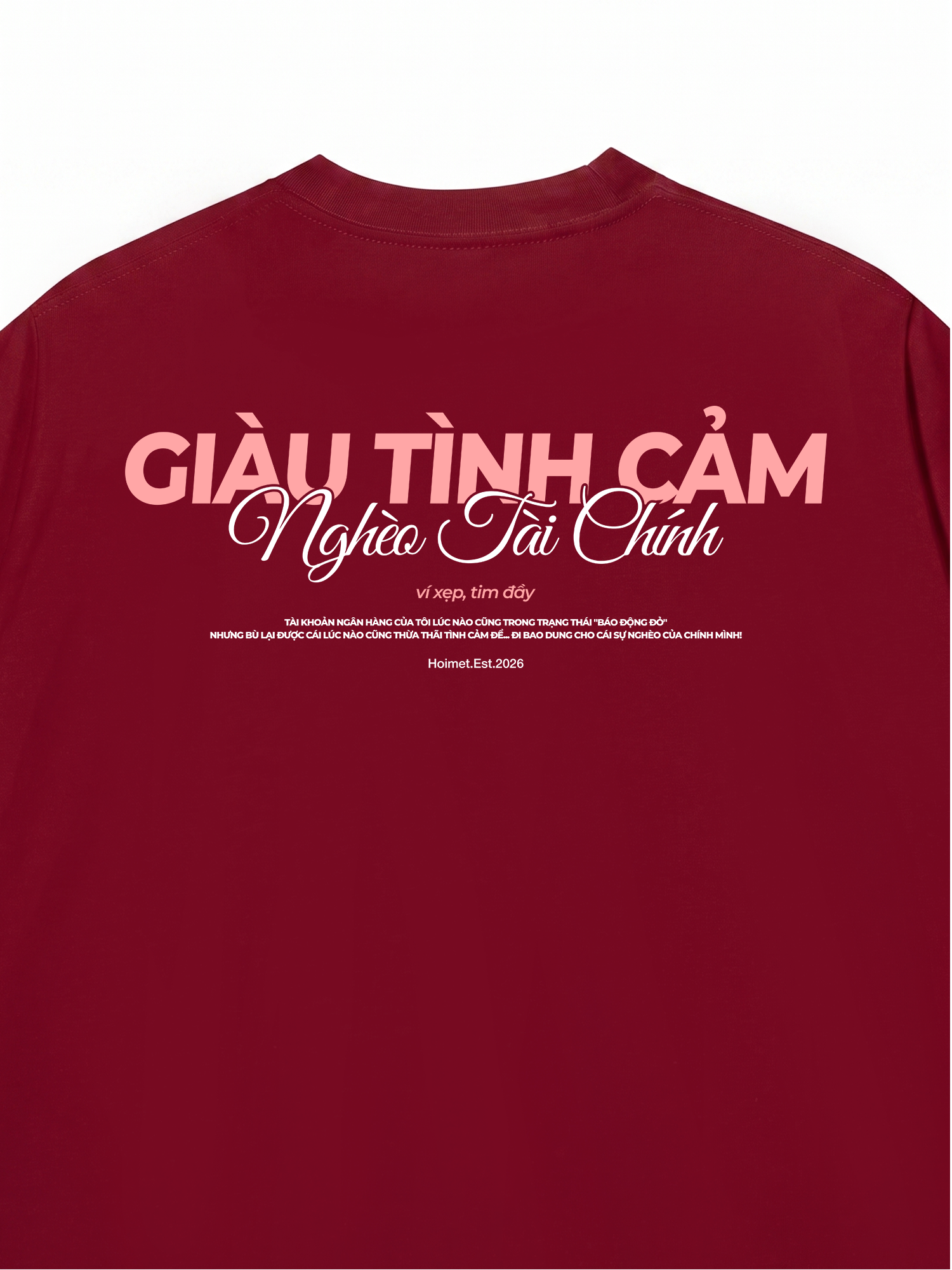 Áo Thun Relaxed Fit Giàu Tình Cảm