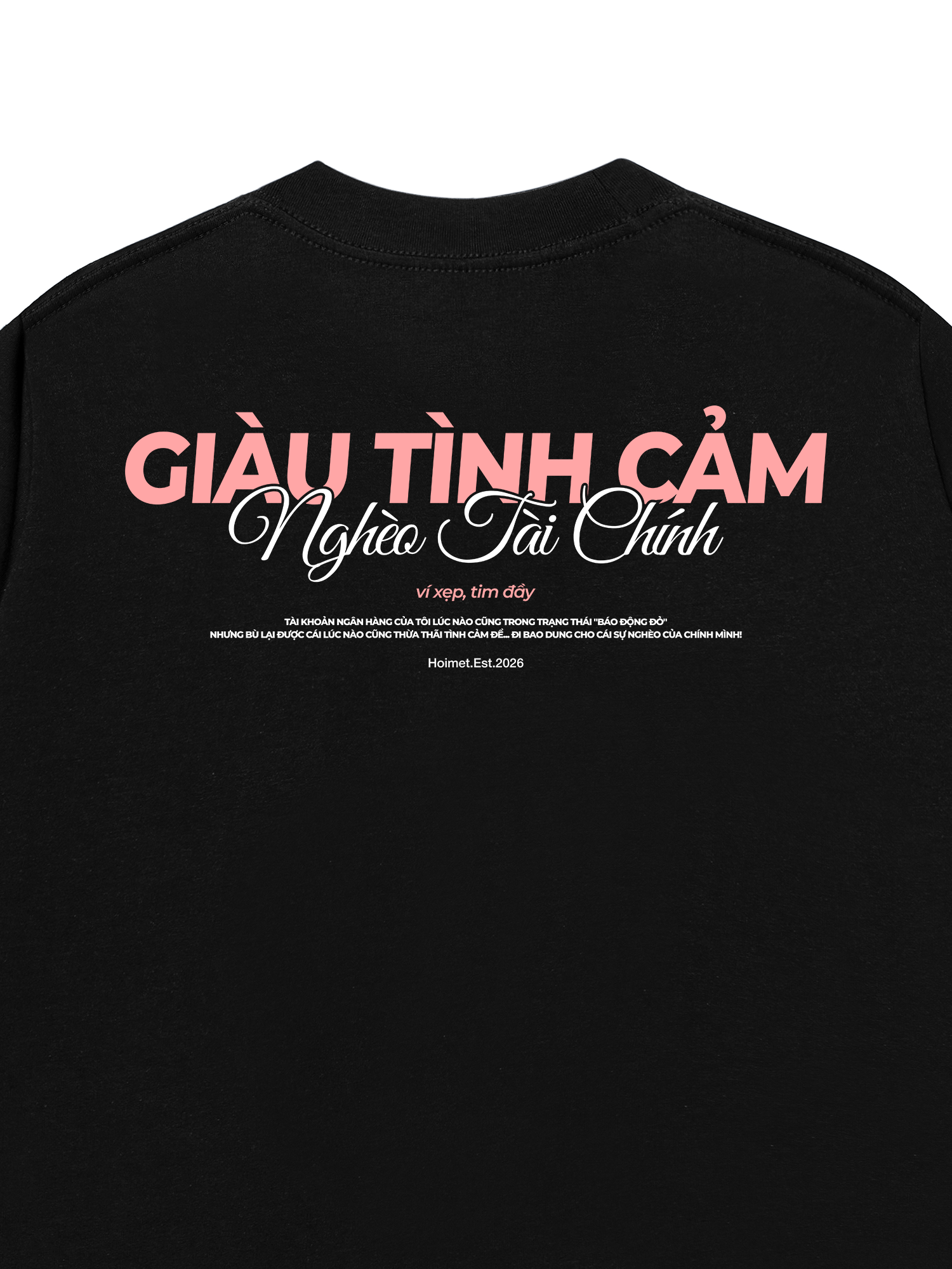 Áo Thun Relaxed Fit Giàu Tình Cảm