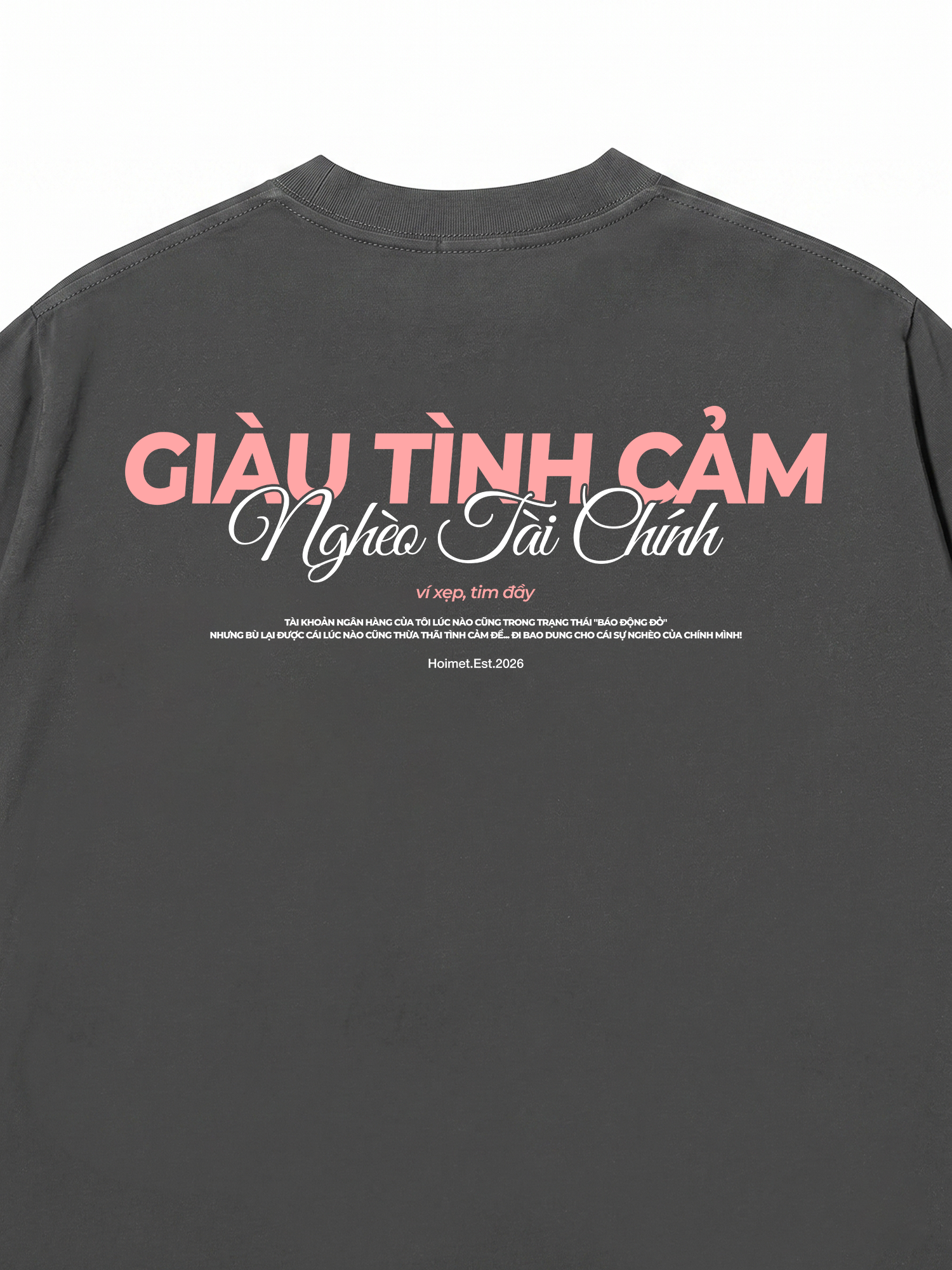 Áo Thun Relaxed Fit Giàu Tình Cảm