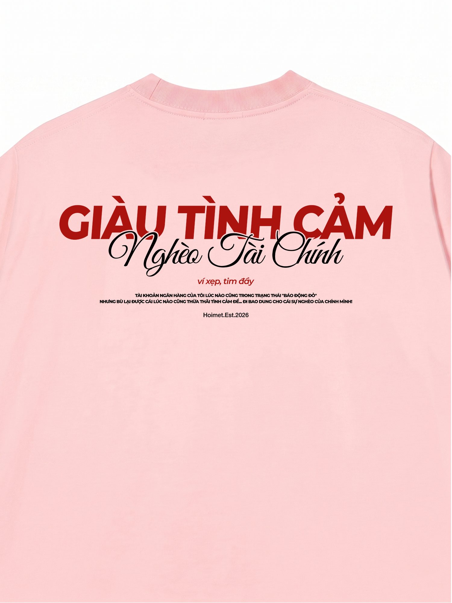 Áo Thun Relaxed Fit Giàu Tình Cảm