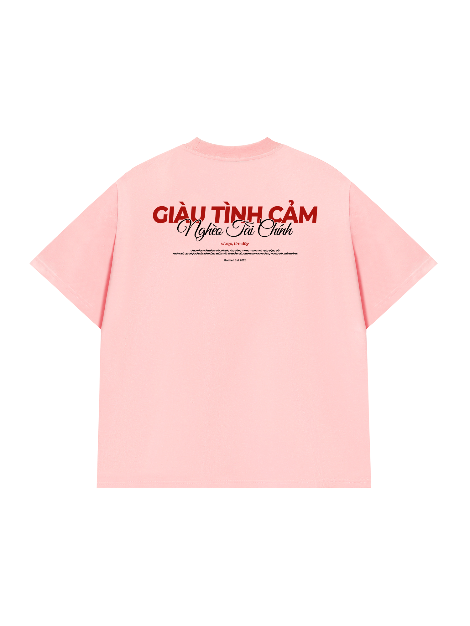 Áo Thun Relaxed Fit Giàu Tình Cảm