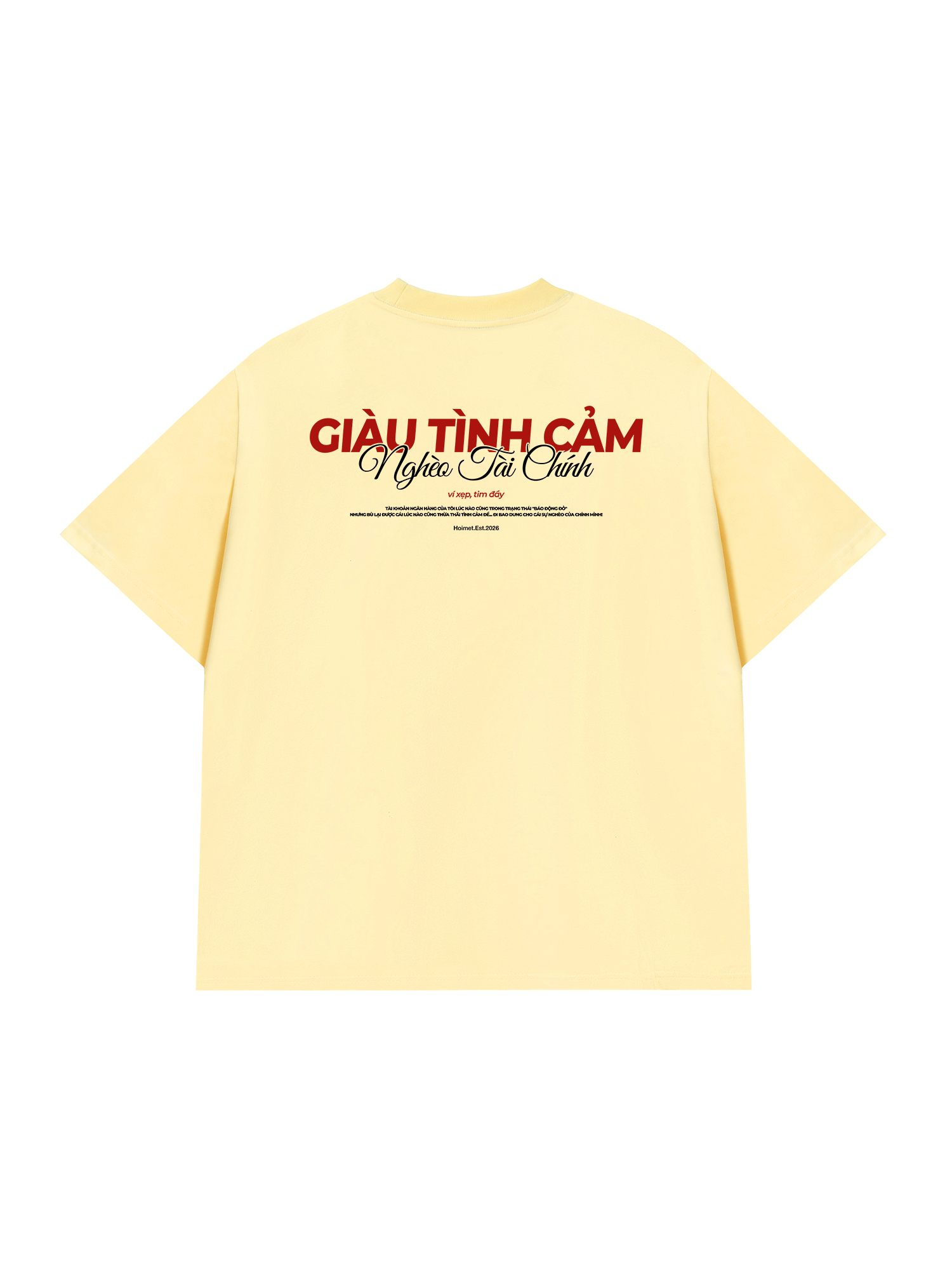 Áo Thun Relaxed Fit Giàu Tình Cảm