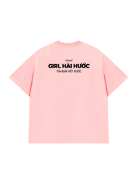 Áo Thun Relaxed Fit Girl Hài Hước