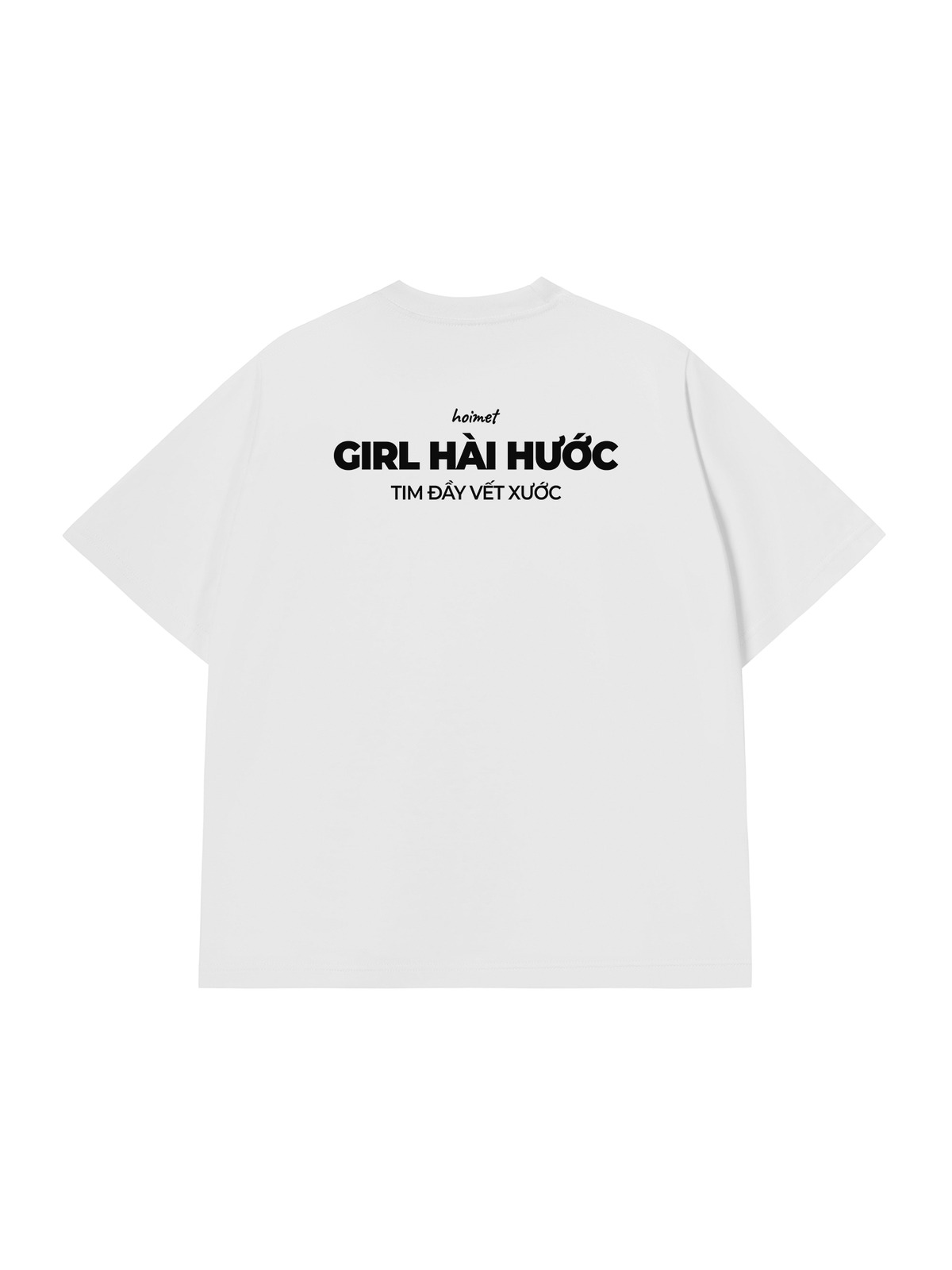 Áo Thun Relaxed Fit Girl Hài Hước